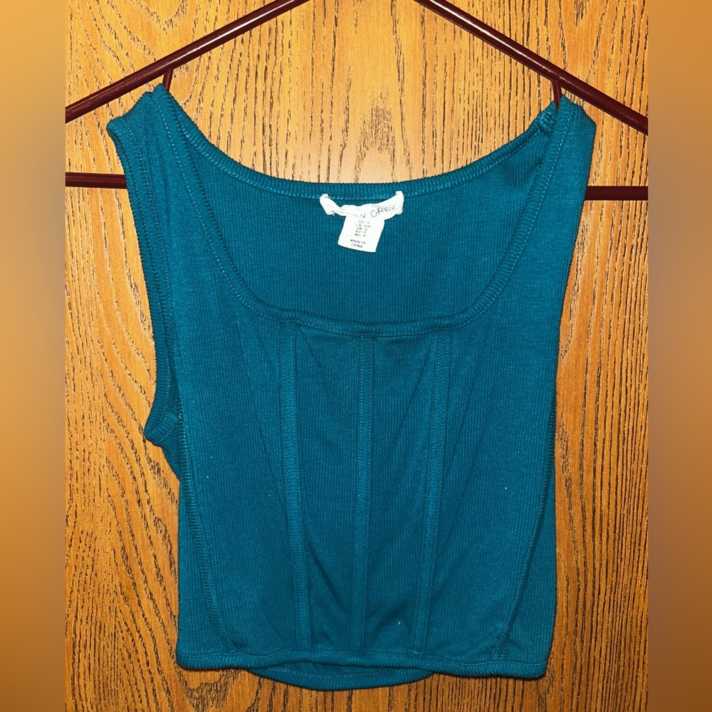 Ribbed Crop Top